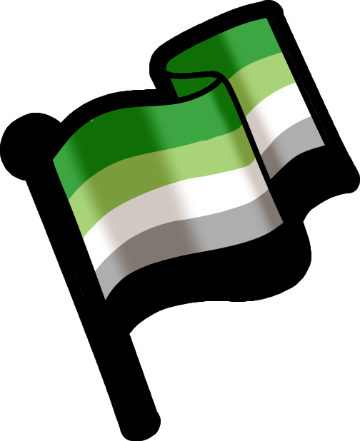 Aromantic Flag